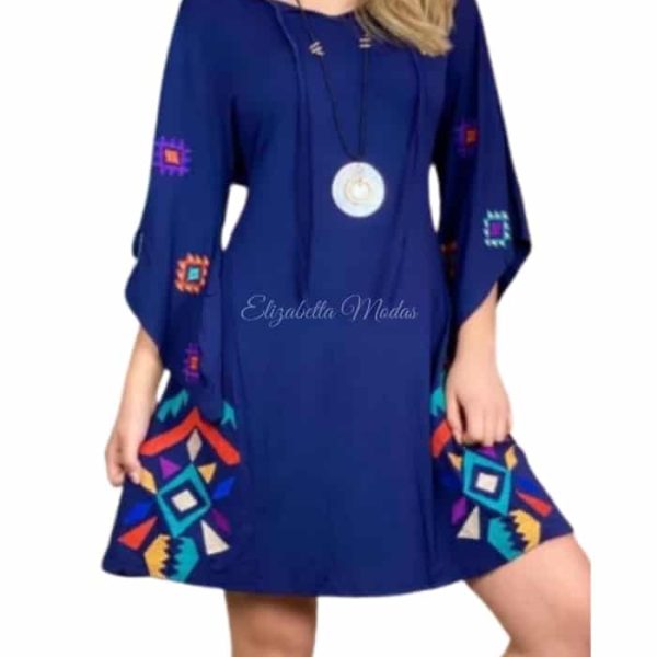 Mini Vestido Bordado
