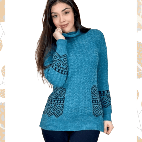 Sweater diseño étnico