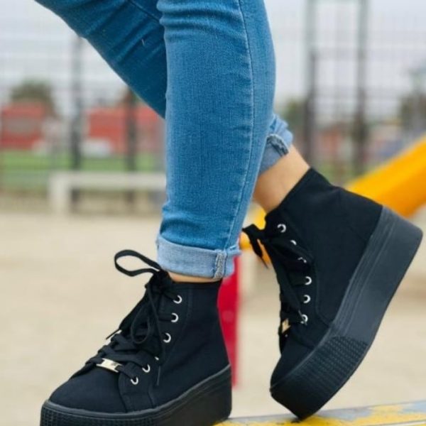 Zapatilla Estilo 98 Negro