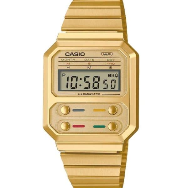 Reloj Casio Digital Unisex A100WEG-9A